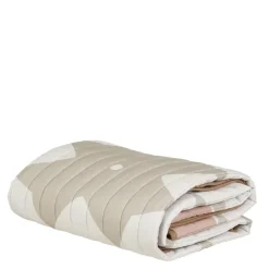 Geen Plaid beige folklore - l180xb130cm