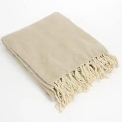 Geen Plaid beige - l180xb130cm