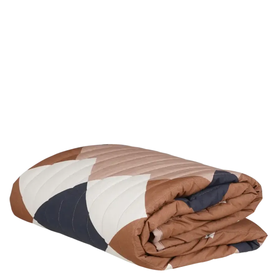 Geen Plaid bruin folklore - l180xb130cm