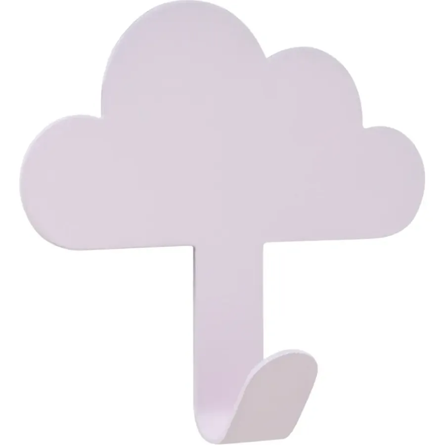 Geen Plakhaak enkel Cloudy roze ijzer