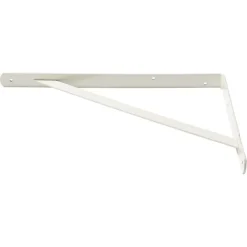 Plankdrager industrieel wit 20x30 cm