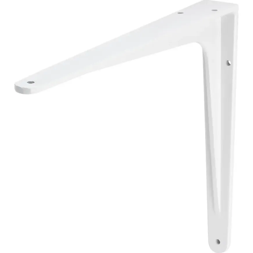Plankdrager model 13 zwart aluminium 25x30 cm