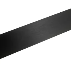 Geen Plat profiel aluminium mat zwart 20x2x1000mm