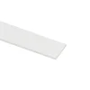 Geen Platprofiel aluminium wit 30x2x1000 mm