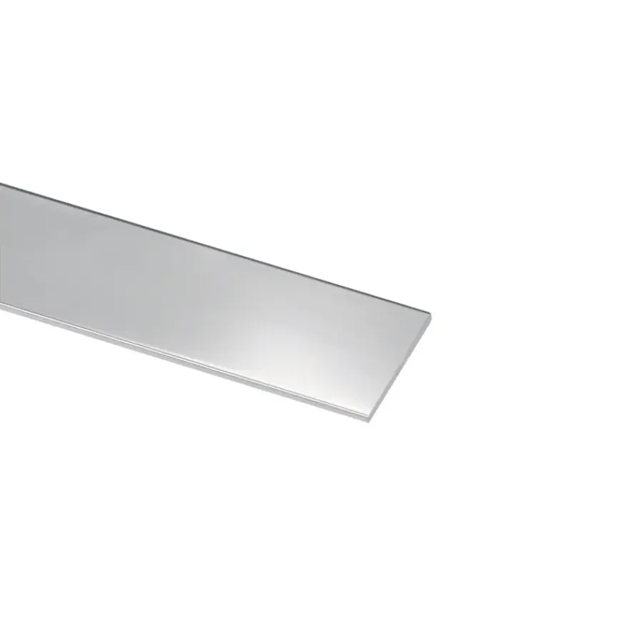Geen Plat profiel RVS 15x0.5x1000 mm