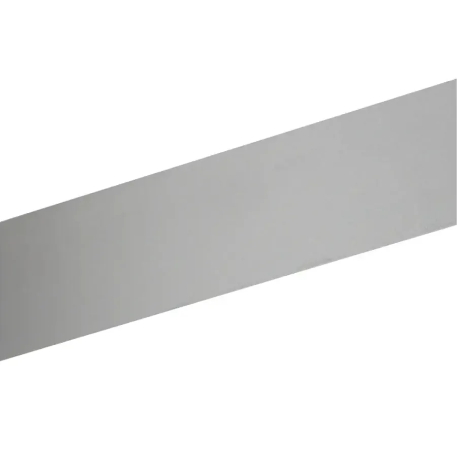 Geen Plat profiel zilver aluminium 20x2x2000 mm