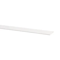 Platstaf 2600 x 30mm wit