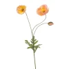 Emerald Poppy spray perzik 75cm