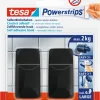 Tesa Powerstrips Zelfklevende haken L rechthoekig - draagkracht tot 2 kg - 3 stuks