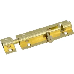 Geen Profielgrendel Vlak Messing 75x25 mm
