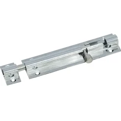 Geen Profielgrendel Vlak Nikkel 100x25 mm