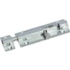 Geen Profielgrendel Vlak Nikkel 75x25 mm