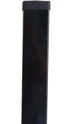 Giardino Profielpaal vierkant zwart 6 x 6 cm, lengte 310 cm