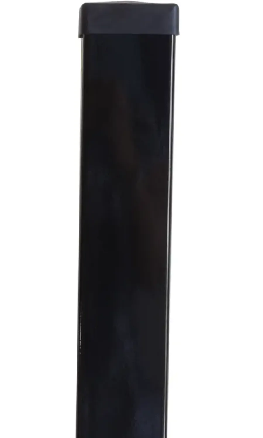 Giardino Profielpaal vierkant zwart 6 x 6 cm, lengte 310 cm