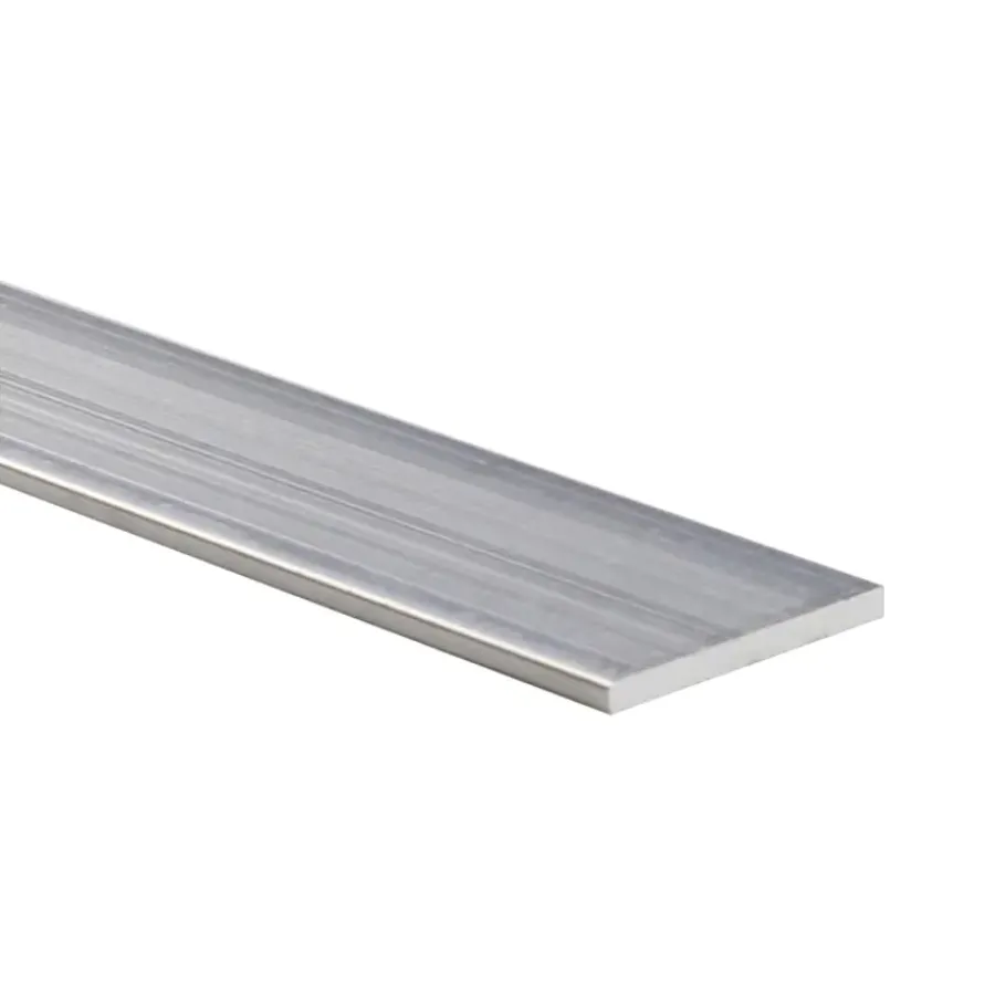 Geen Profiel plat aluminium brut 25x2x2000mm