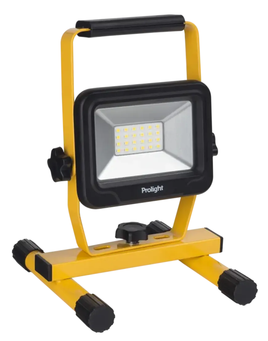 Profile werklamp op voet 20W 1700Lumen 1,8m snoer