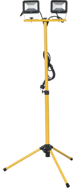 Prolight Led werklamp op statief 20W 2-lichts