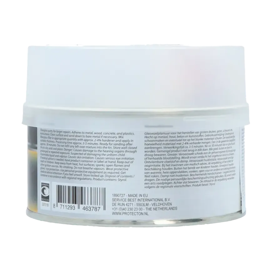 Protecton Glasvezelplamuur 500gr