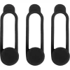 Q-Link cableorganiser zwart 3 stuks
