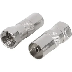 Q-Link coax adapter 1 male/FCON 1 female/FCON binnendraad