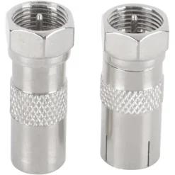 Q-Link coax adapter 1 male/FCON 1 female/FCON binnendraad