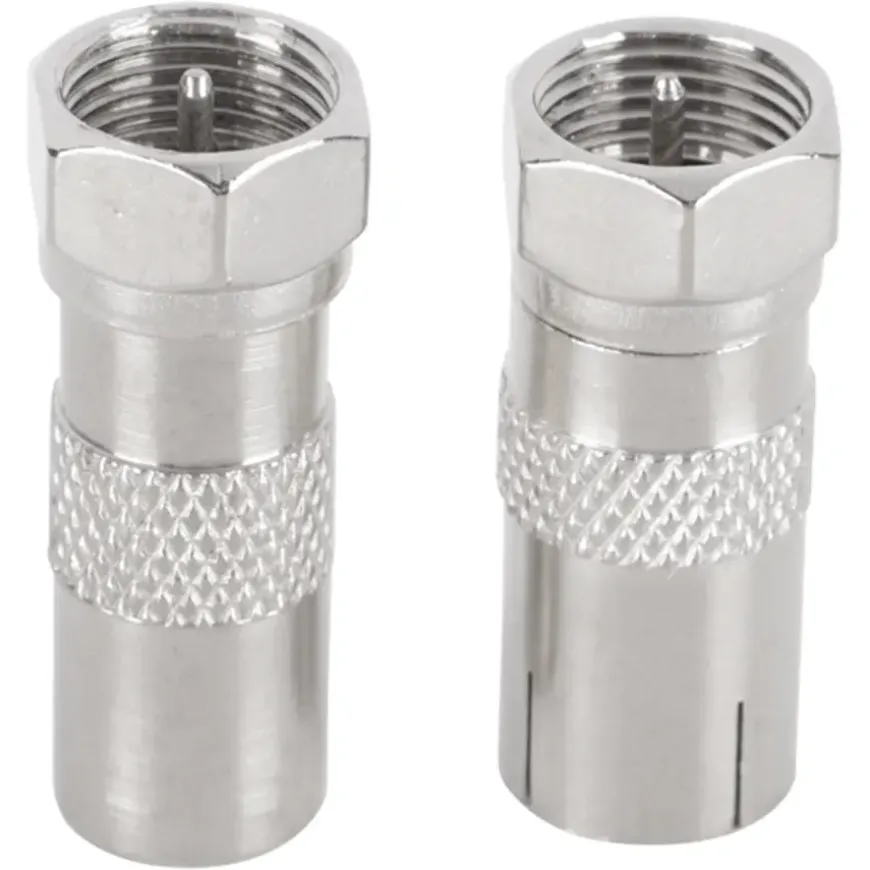 Q-Link coax adapter 1 male/FCON 1 female/FCON binnendraad
