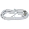 Q-Link coax kabel 3CV2 HF stekker 1 meter rechtwit