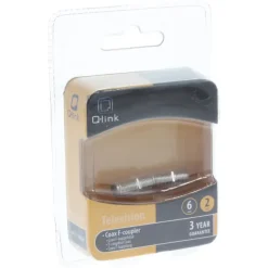 Q-Link coax kabel F-koppelstuk 2 stuks