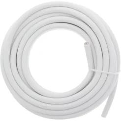 Q-Link coax kabel 10 meter wit kabelkeur