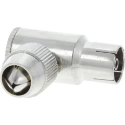 Q-Link coax stekker haaks female