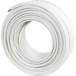 Q-Link coax/utp kabel RG6 25 meter wit
