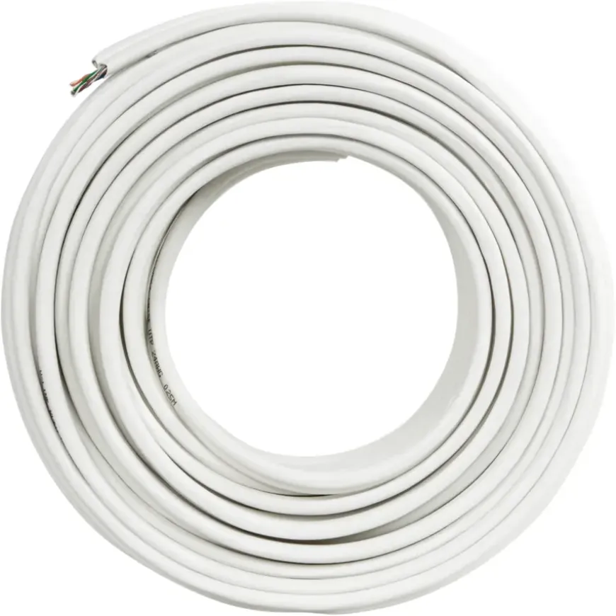 Q-Link coax/utp kabel RG6 25 meter wit