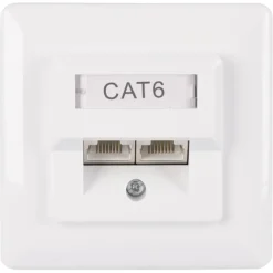 Q-Link FTP CAT6 inbouw contactdoos KPN keur