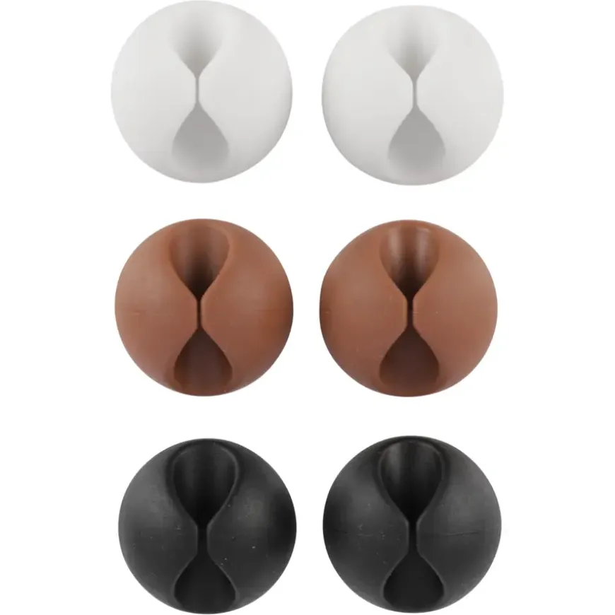Q-Link kabelclip geleider licht 6 stuks