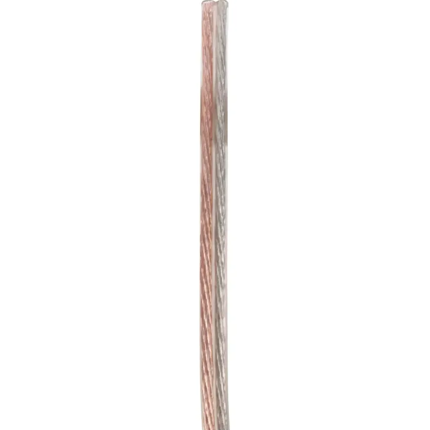 Q-Link luidsprekersnoer 2 x 1,5 mm² 50 meter transparant