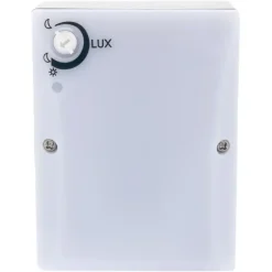 Q-Link Opbouw Schemerschakelaar Spatwaterdicht Grijs IP44