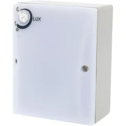 Q-Link Opbouw Schemerschakelaar Spatwaterdicht Grijs IP44