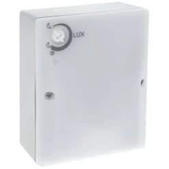 Q-Link Opbouw Schemerschakelaar Spatwaterdicht Grijs IP44