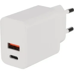 Q-Link oplader 2 poorten PD20W/QC18W wit
