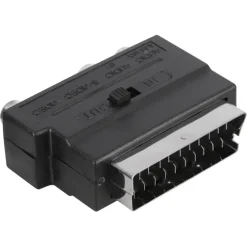 Q-Link scart adapter/schakelaar scart/3XRCA/SVHS