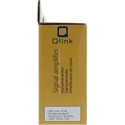 Q-Link signaalversterker 2 uit regelbaar wit
