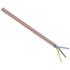 Q-link siliconenkabel rood/bruin hittebestendig 3 x 0,75 mm² 25 m