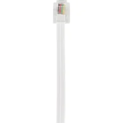 Q-Link telefoon aansluitsnoer modulair 2RJ11 plug 5 meter wit