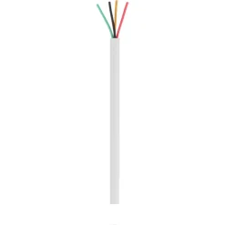 Q-Link telefoonkabel rond 4x 0,5 mm² 20 meter wit