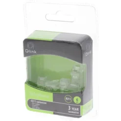 Q-Link Telefoon Plug Modulair 4-polig 6 Stuks