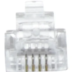Q-Link Telefoon Plug Modulair 4-polig 6 Stuks