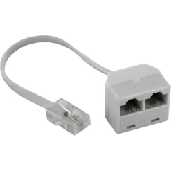 Q-Link telefoon splitter modulair ADSL wit