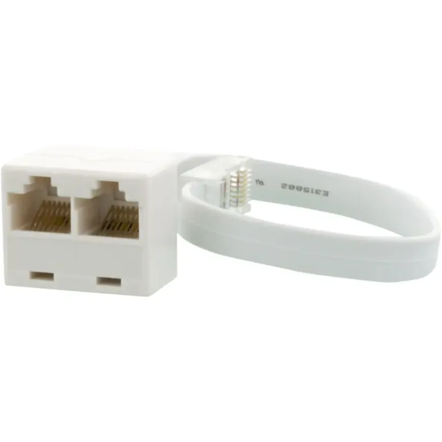 Q-Link telefoon splitter modulair ADSL wit