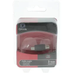 Q-Link tulp verbinder RCA-RCA female