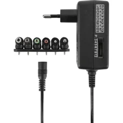 Q-Link universele AC/DC adapter met 6 pluggen